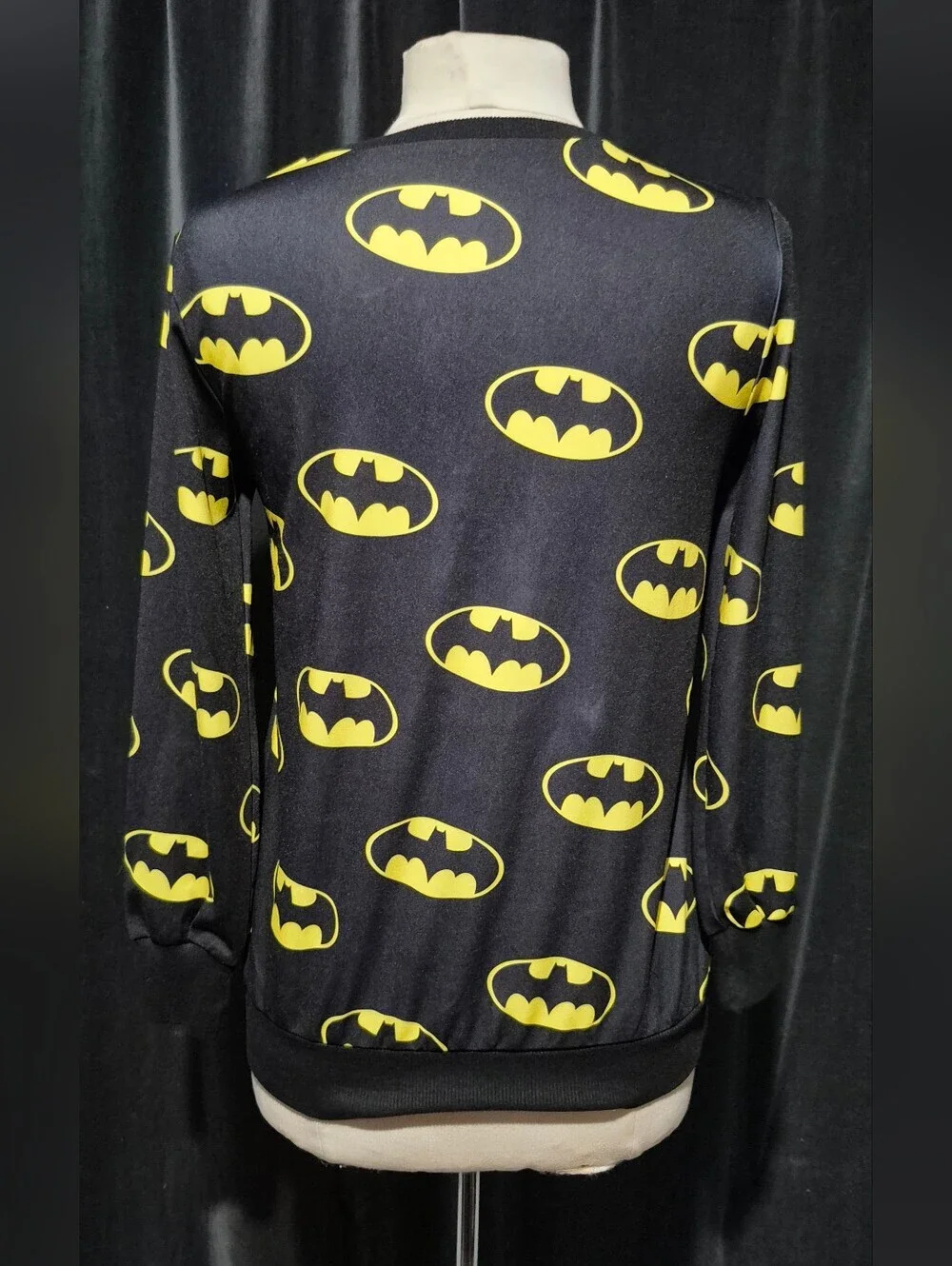 Batman  Black & Yellow Logo Costume Top
